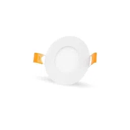 D&s;Mak 4W Warm White Round LED Concealed Panel Light (Pack of 2) image 3