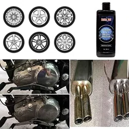 Kangaroo Premium Bike Care Kit with 150ml Chain Lube, 150ml Chain Cleaner, 200ml All-for-One Polish, 200ml Metal Polish, Microfiber Cloth, Chain Brush &a; 2 Foam Applicator image 5