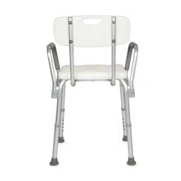 Entros Height Adjustable Shower Chair with Bath Bench Stool, SC6055A image 2