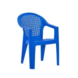 Nilkamal Comfy Plastic Blue Outdoor Chair-picture-41