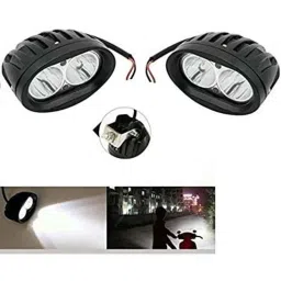 AOW (2 LED) 20W Oval Projector Fog Light Auxiliary Spot LED Light Off-Road Driving Lights LED Fog Lights for Yamaha SZR(Pack of 2)-picture-41