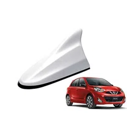 Kozdiko White Shark Fin Antenna for Nissan Micra Active-picture-35