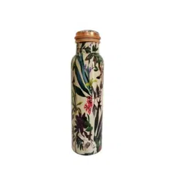 Healthchoice 750ml Copper Leaf Printed Water Bottle (Pack of 3)-picture-20