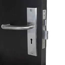 Homexpert MG1103 8 inch 60mm Stainless Steel Silver Ky Plate Mortise Door Lock Set-image-2