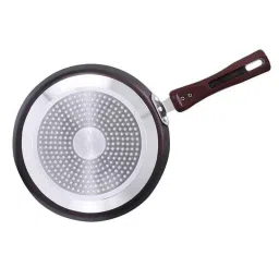 Nirlep Select Plus J Class 28cm Maroon Aluminium Non Stick Induction Flat Tawa, IJFG28 image 3