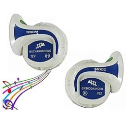 Kozdiko 2 Pcs Bike 18 in 1 Digital Tone Magic Horn Set for Honda Activa 125-picture-35