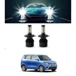 Trigcars 2 Pcs 75W High Power Water Proof Car LED Headlight Bulb Set for Maruti Wagon R 2017, TRIG72WATTS0204-picture-43