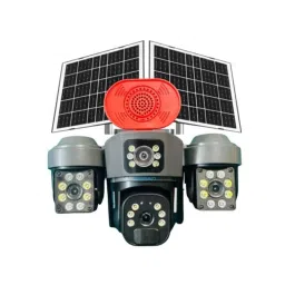 Cybernautt X10Q 4MP+4MP+4MP Triple Lens Full HD Battery Powered &a; Solar Sim Camera with Human Detection, Motion Detection &a; 2 Way Audio-image-91