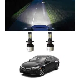 Trigcars 2 Pcs 72W Cool White Night-Eye LED Headlight Bulb for Honda Civic, 2299NIGHTEYE0062-picture-35