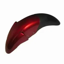 Yatos Red Front Mudguard For Bajaj xcd125-picture-29