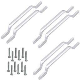 Atom 207 8 inch Chrome Plated Zinc Cabinet Pull Handle (Pack of 6)-picture-20