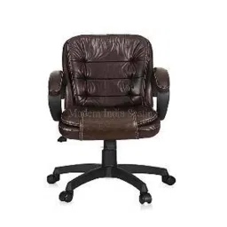 Divano Brown PU Leatherette Office Chair MI33-picture-22
