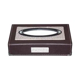 Kozdiko Leatherette Brown Designer Car Tissue Paper Dispenser Box with 200 Sheets (100 Pulls) for Mercedes Benz M-Class image 3