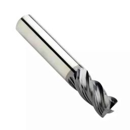 Dolphin 4.5mm 2 Flute Flat Solid Carbide End Mill, Overall Length: 50 mm-picture-22
