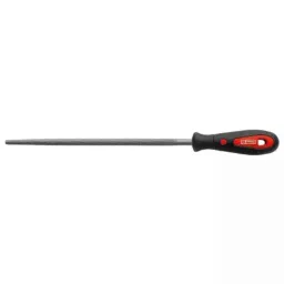 RS Pro 250mm Second Cut Round Engineers File with SoftGrip Handle, 1611482-picture-29