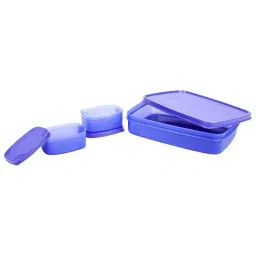 Signoraware Violet 1050 ml Compact Lunch Box with Bag, 515-picture-27