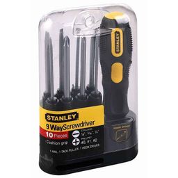 Stanley 9 Way Screwdriver Set, STHT62511-812-picture-34