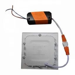 LumoGen 6W Square Cool White Slim LED Panel Light (Pack of 2) image 2