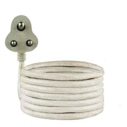 Super GEC 2.7m 3 Core Copper White Flexible Rond Wire Cord, 633(Pack of 2)-picture-35