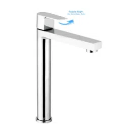 KCS Arya AR-12CPC 12 inch Brass Extended Pillar Cock Tap for Wash Basin, P9006 image 2