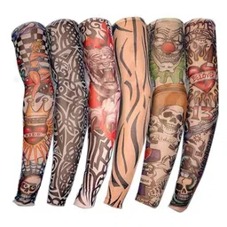 HMS Nylon Anti UVA Washable Free Size Tattoo Arm Sleeves-picture-47