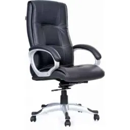 Advanto Leatherette Black High Back DIY Office Executive Chair with Armrest, ADVN 062 image 2