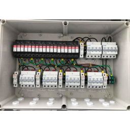 daystar solar Daystar 6 in 6 Out 1000V Solar DC Distribution Box with 16A/4P DC MCB, DC SPD &a; 15A DC Fuse-picture-14