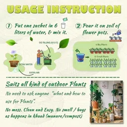 Go Garden 250g 10 Sachets All In One Plant Food Fertilizer image 3