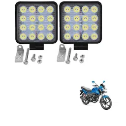 Kozdiko 2 Pcs 48W 16 LED Square Bright Beam White Fog Light Set for Honda Honda Livo, koz_92940-picture-12