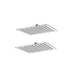 Sanitate Ultra Sleek Rain Shower, Size: 10x10 Inch (Pack of 2)-picture-45
