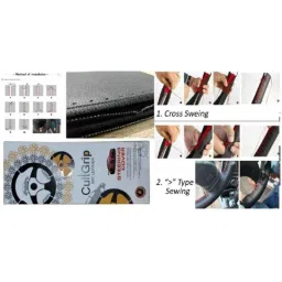 SureStrive Cult Leather Beige Soft Grip Foam Stitched Car Steering Cover for Mahindra Bolero NEO All, CULTGRIP_STGCOVER_BEIGE_01 image 3