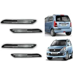 Kozdiko 4 Pcs Double Chrome Bumper Protector Set for Mitsubishi Montero image 3