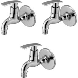 IRIS Passion Brass Chrome Finish Washing Machine Bib Cock (Pack of 3)-picture-35