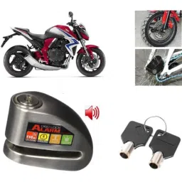 Auto Pearl Steel Black Anti-Theft Alarm Disc Brake Lock for CB1000R Plus, Lock_315-picture-41