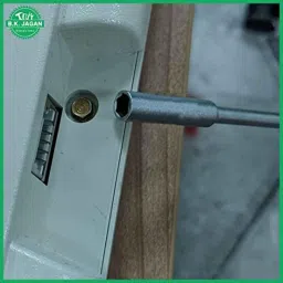 B K Jagan &a; Co 4.5mm Carbon Steel Chrome Plated Hex Socket Nut Driver image 5