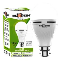 Pick Ur Needs 12W B22 Rechargeable Inverter LED Bulb, PUN-100-picture-44