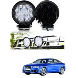 Kozdiko 2 Pcs 27W 4 inch 9 LED Waterproof Round White Fog Light Set with Mounting Brackets for Audi RS 6, kozd_20041-picture-26