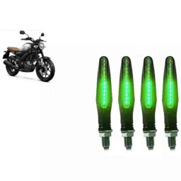 Cartronics Pen Type Green LED Indicator for Yamaha XSR155 (Pack of 4)-picture-45