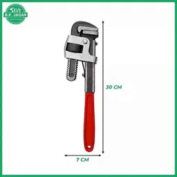 B K Jagan &a; Co 14 inch Iron Open End Pipe Wrench image 4