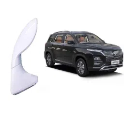 SureStrive ABS White Front Left Side Fender Angle View Bonnet Blind Mirror for MG Hector Plus All Model image 2