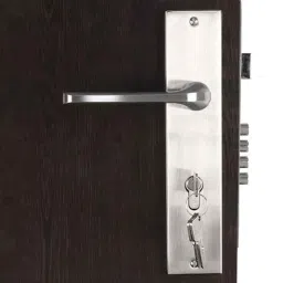 Homexpert Bullet 10 inch 60mm Stainless Steel Silver Cylindrical Plate Both Side Key Mortise Door Lock Set-picture-23