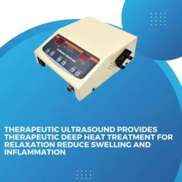 HME 50W Ultrasonic Physiotherapy Machine with 5 LED Indicators for Pain Relief image 4
