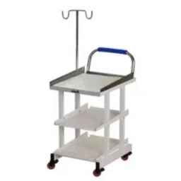 Diya 615x460x940mm Stainless Steel E.C.G. Trolley, 11063 image 3