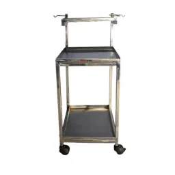 Procare 380x510x760mm 50mm 4 Wheel Stainless Steel ECG Trolley, PRO128-image-5