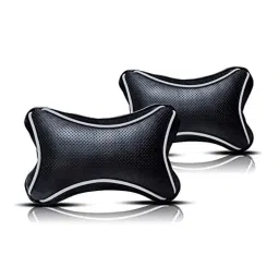 Kozdiko 2 Pcs Black Dotted Cushion Pillow Car Neck Rest Set for Mercedes Benz GLE-Class, koz_46065-picture-12