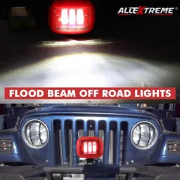 AllExtreme EX3FLR1P 3 LED 30W CREE Waterproof White Fog Headlight Lamp with Mounting Bracket image 4