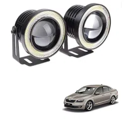 Kozdiko 2 Pcs 15W 3.5 inch High Power White LED Projector COB Fog Light Set with White Angel Eye Ring for Skoda Octavia (2013-Present), koz_89235-picture-31