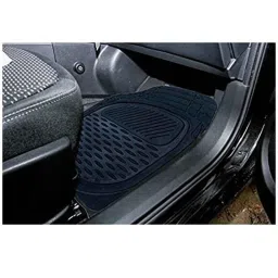 Kozdiko 6255TW 5 Pcs PVC &a; Rubber Black Car Mat Set for Mahindra Marazzo image 4