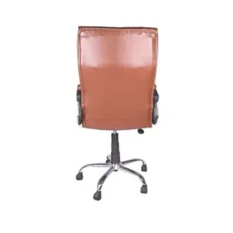 Dicor Seating DS65 Seating Leatherite Brown High Back Office Chair (Pack of 2) image 4
