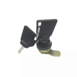 Car International Grill Lock in Black &a; Silver Metal &a; Plastic for JCB 3DX, CI-7482-picture-31